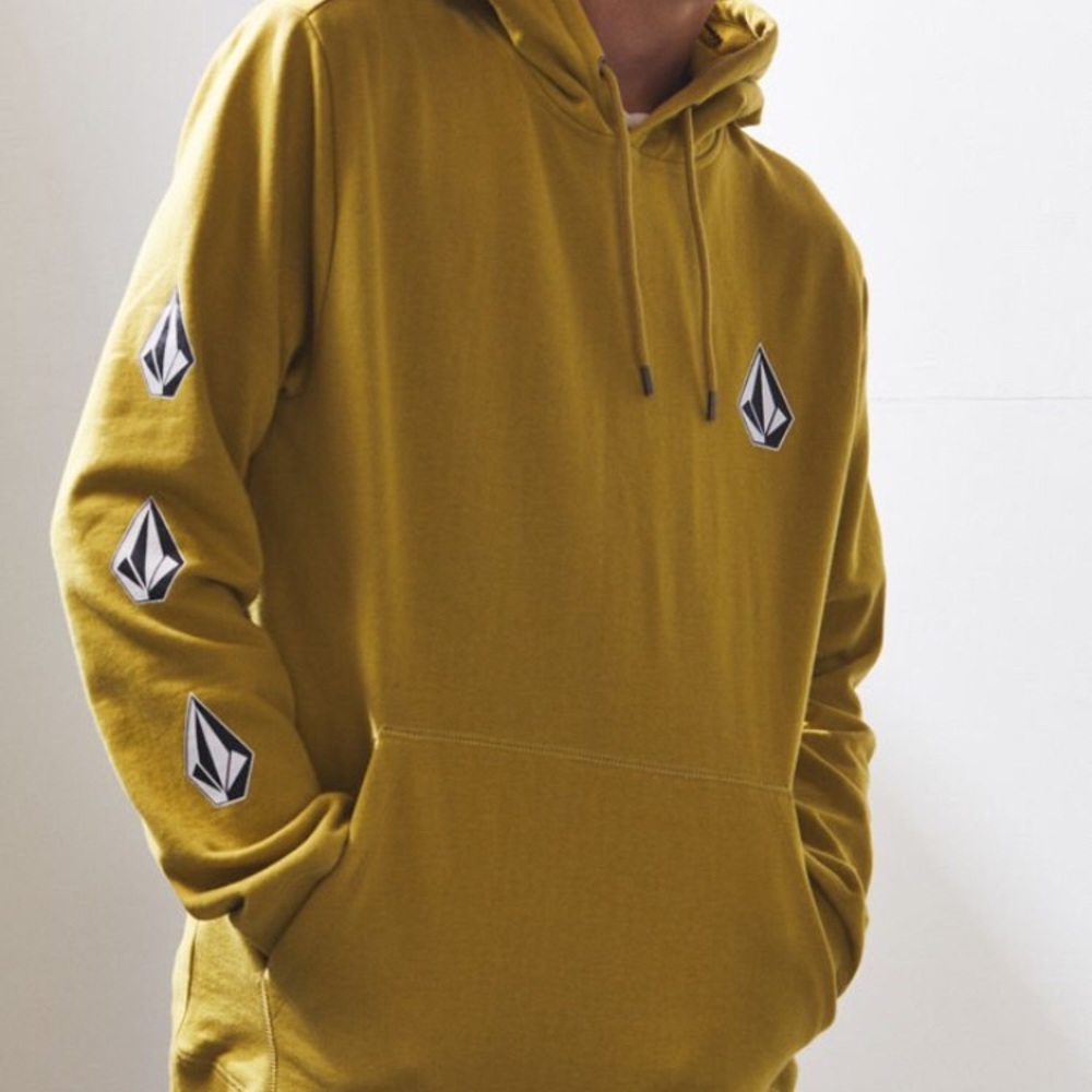 volcom deadly stone pull over hoodie sweatshirt